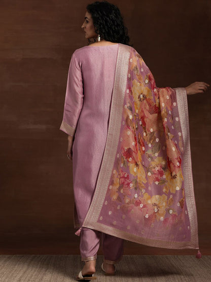 Dhiyona LL Floral Printed Regular Kurta with Palazzos & With Dupatta