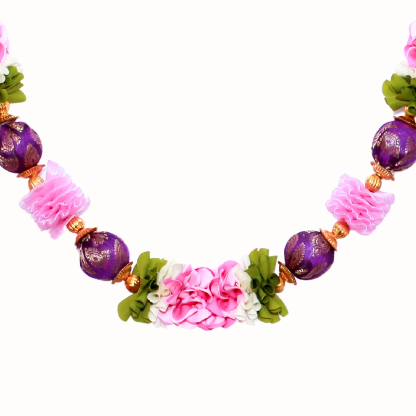 Toran for Main Door, Bandarwal for Festival, Pooja Mandir & Decoration, Pink Handmade Traditional Flower Hanging for Door Entrance, Home & Office Decor (42 inches 18 inches)