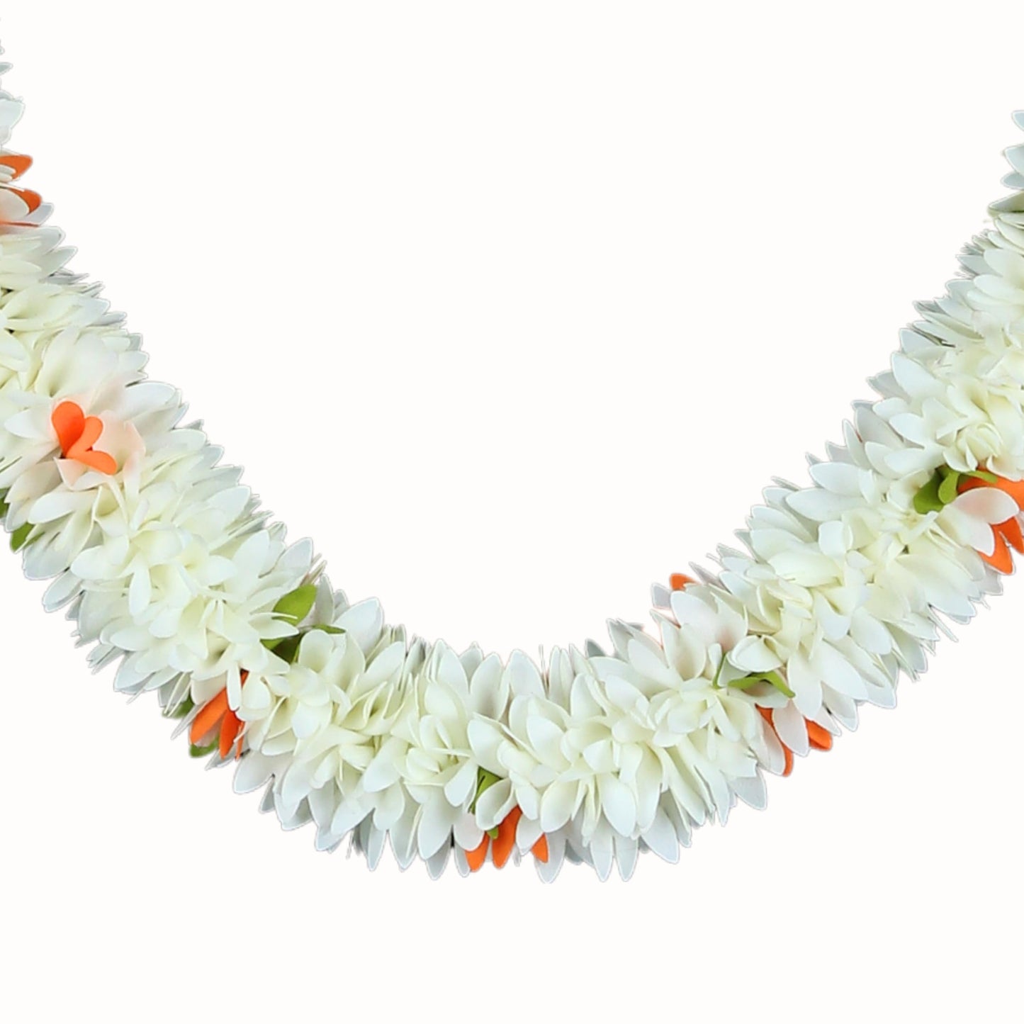 Garland for Photo Frame, Artificial Garland for Decoration,God Idol, Festivals, Home Decor, Varalakshmi, Diwali,Ugadi, Sankranti,Diwali Navaratri & Wedding (White)