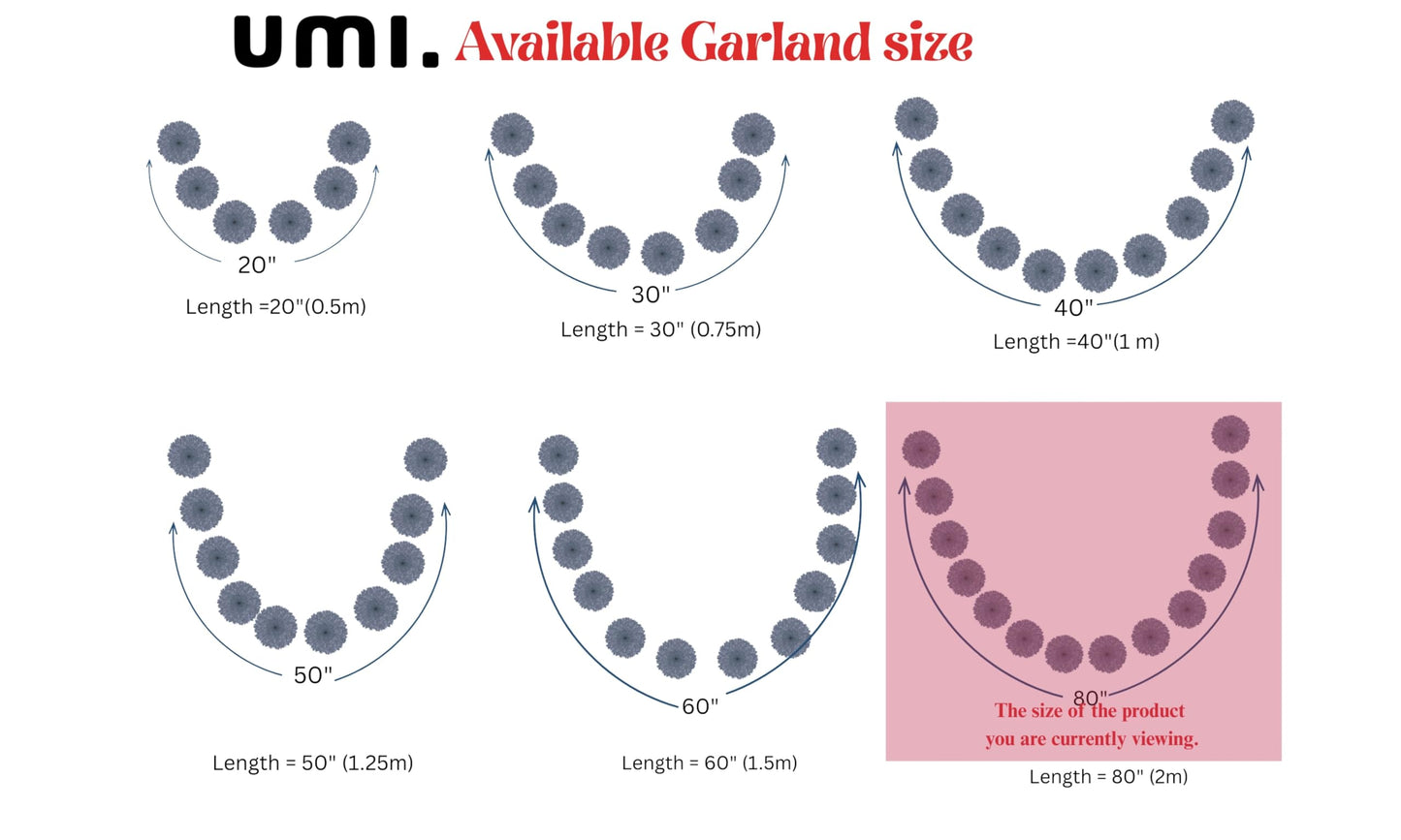Garland for Photo Frame, 30 Inches Artificial Garland for Photo Frame, Garland for Decoration,God Idol, Festivals, Home Decor, Sankranti, Varalakshmi, Diwali & Wedding (White)