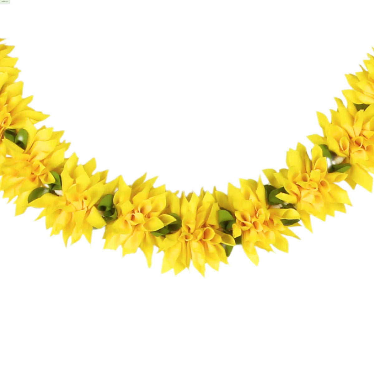 Toran for Main Door Entrance, Bandarwal for Festival, Pooja Mandir & Wedding, Handmade Traditional Flower Hanging for Home & Office Decor (40 inches 18 inches) Yellow