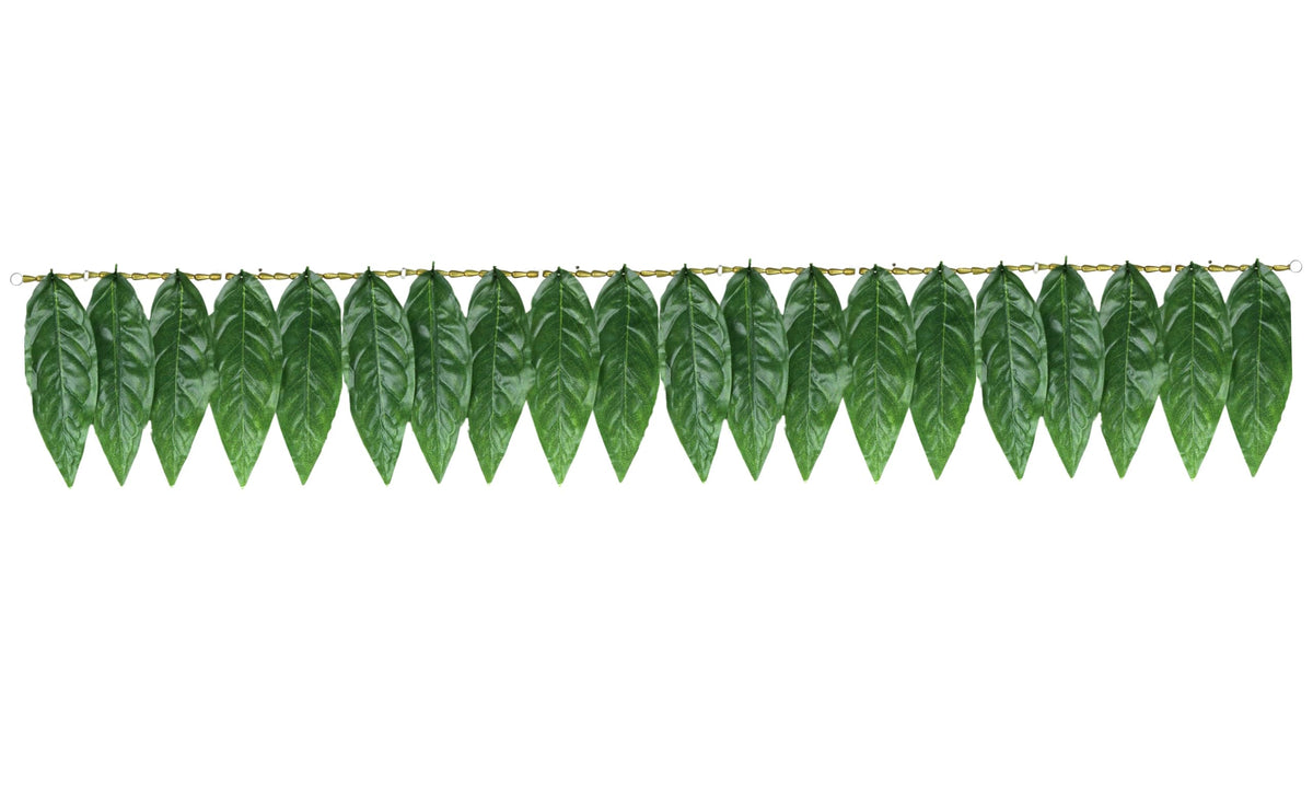 Toran for Main Door Entrance, Handmade Mango Leaf Toran, Traditional Bandarwal for Festival, Pooja, Wedding & Home Decor, Artificial Leaf Doorway Hanging (42 x 5.5 Inches, Green)