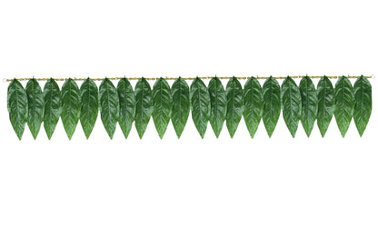 Toran for Main Door Entrance, Handmade Mango Leaf Toran, Traditional Bandarwal for Festival, Pooja, Wedding & Home Decor, Artificial Leaf Doorway Hanging (42 x 5.5 Inches, Green)
