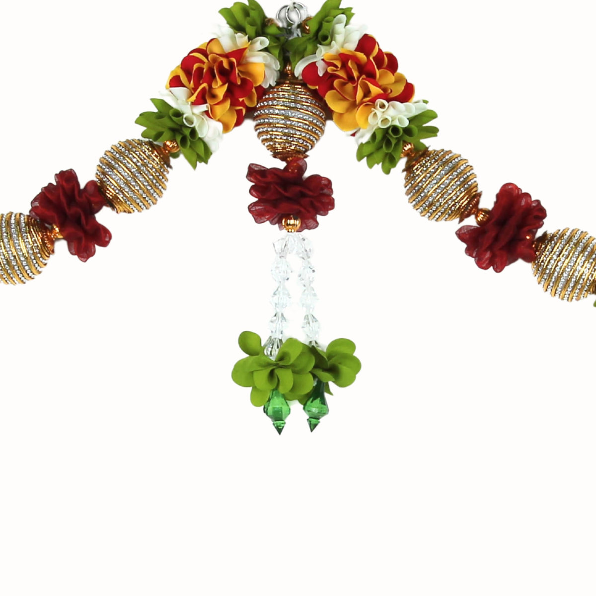 Toran for Main Door, Bandarwal for Festival, Pooja Mandir & Decoration, Handmade Traditional Flower Hanging for Door Entrance, Home & Office Decor (42 inches 72 inches)