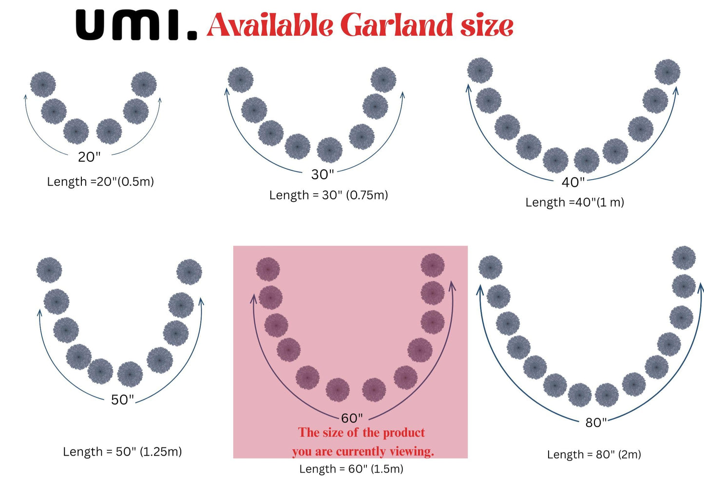 Garland for Photo Frame, 60 Inches Artificial Garland, Garland for Decoration,God Idol, Festivals, Home Décor, Varalakshmi, Diwali,Ugadi, Sankranti, Navaratri & Wedding (Off White)
