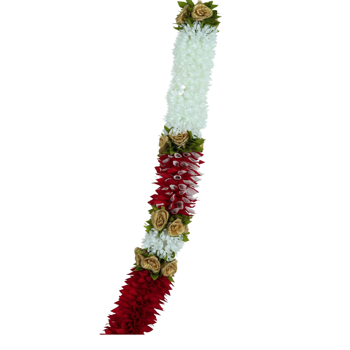 Artificial Garland for Home Decoration, 50 Inches Handcrafted Artificial Garland for Sankranti Ugadi Varamahalakshmi Wedding Event, Diwali & Navaratri Festivals (Maroon)
