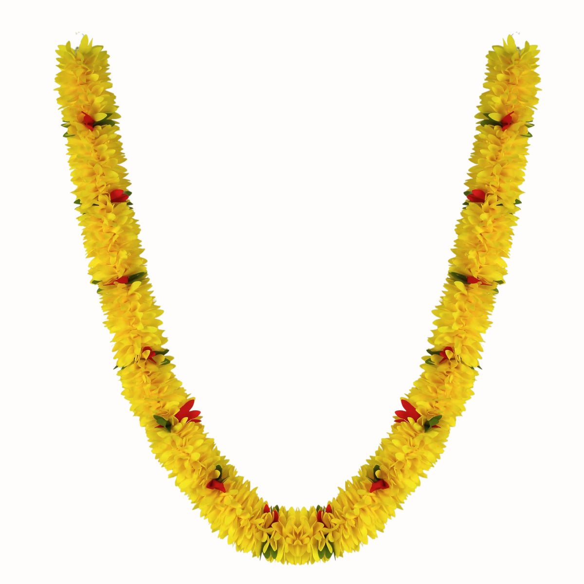 Garland for Photo Frame, Artificial Garland for Decoration,God Idol, Festivals, Home Decor, Varalakshmi, Diwali,Ugadi, Sankranti,Diwali Navaratri & Wedding (Yellow)