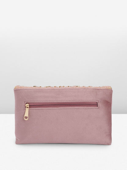 Dhiyona NR Embroidered Embellished Purse Clutch