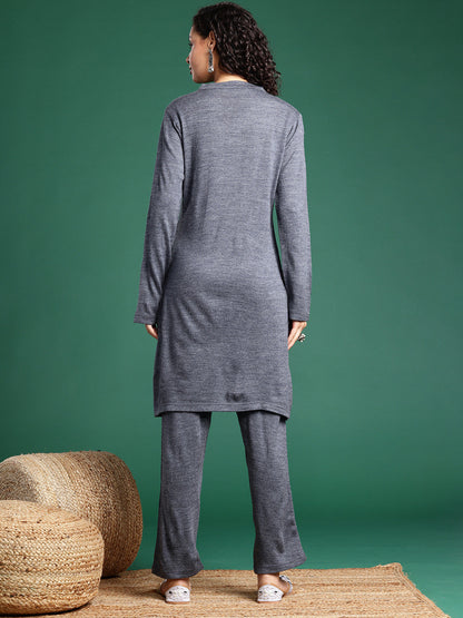Ethnic Motifs Printed Regular Kurta With Trousers