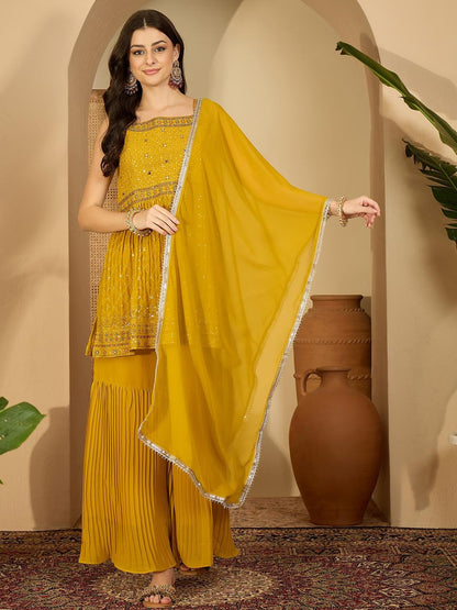 Women Yellow Kurta Sets