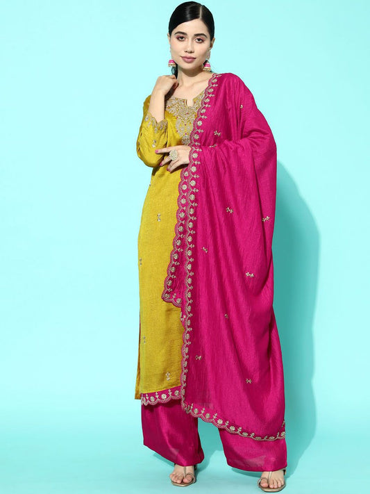 Dhiyona SN Embroidered Kurta Sets