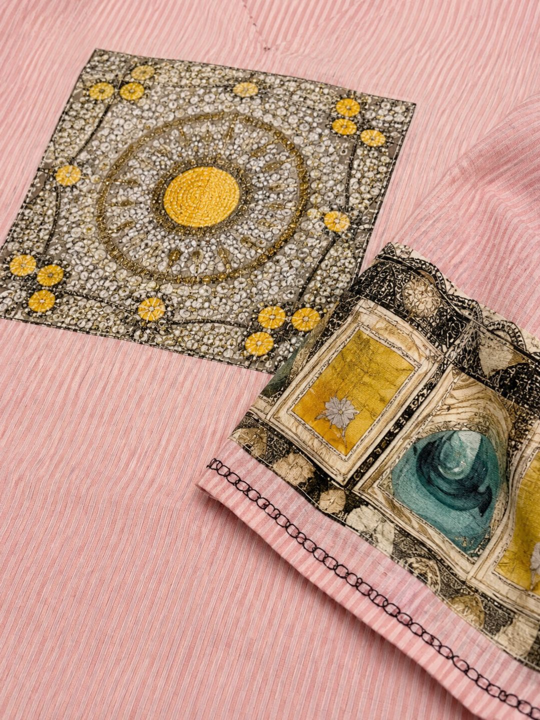 Virosh Softpink cotton kurta pant set