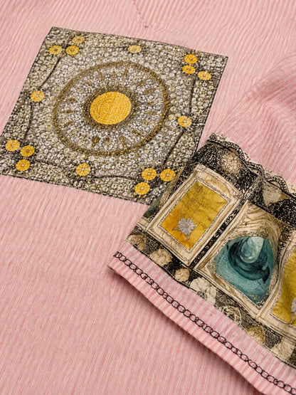 Virosh Softpink cotton kurta pant set