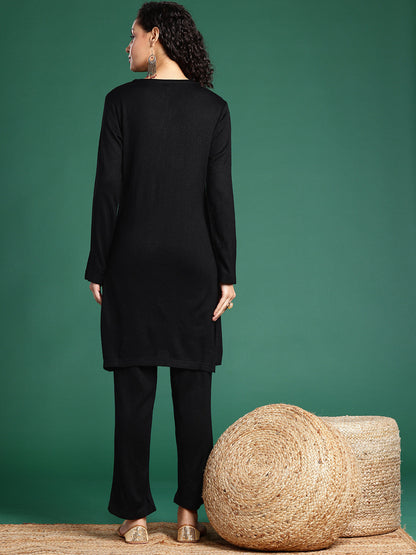 Ethnic Motifs Printed Regular Kurta With Trousers