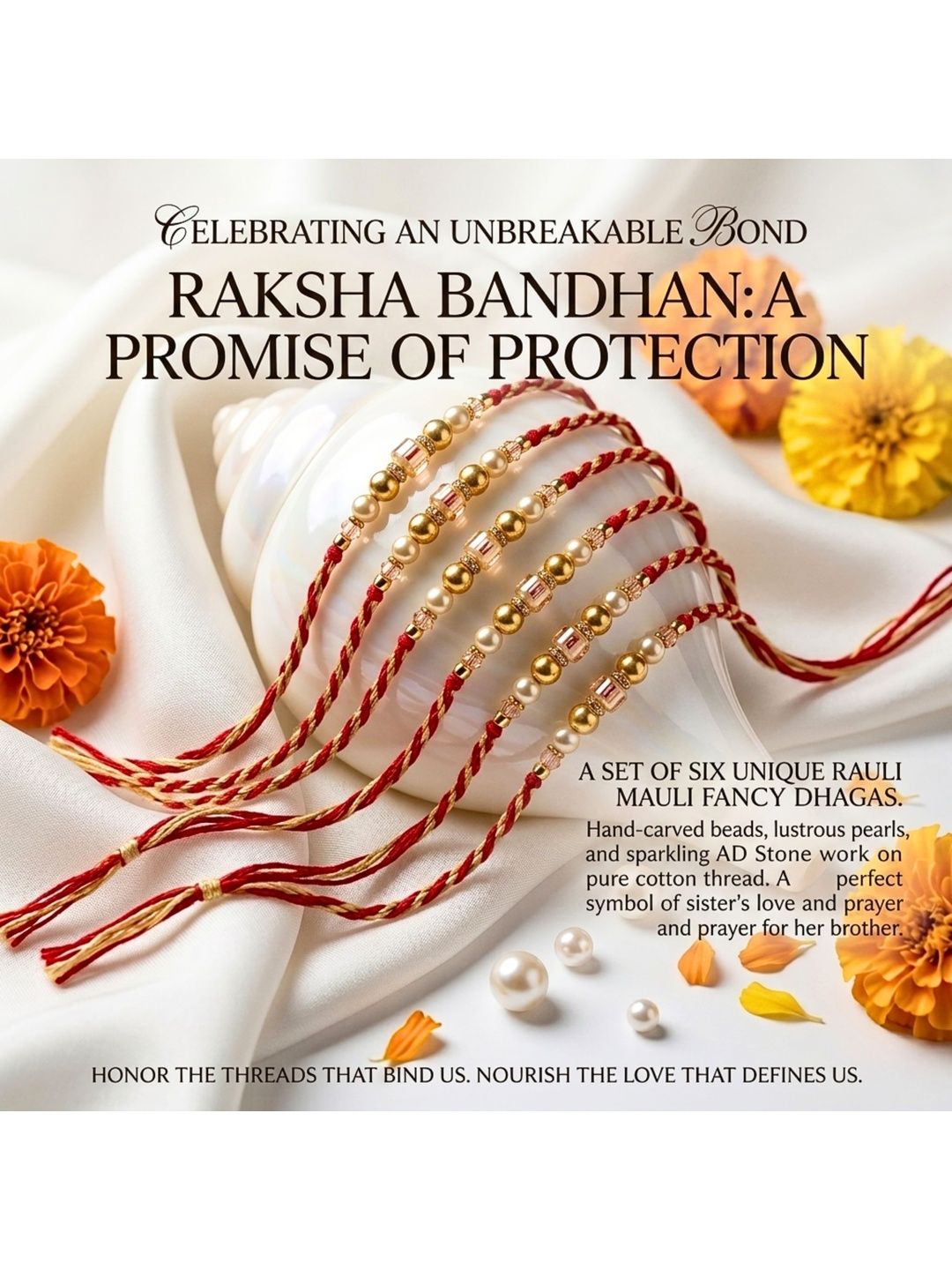 Dhiyona Thread Rakhi