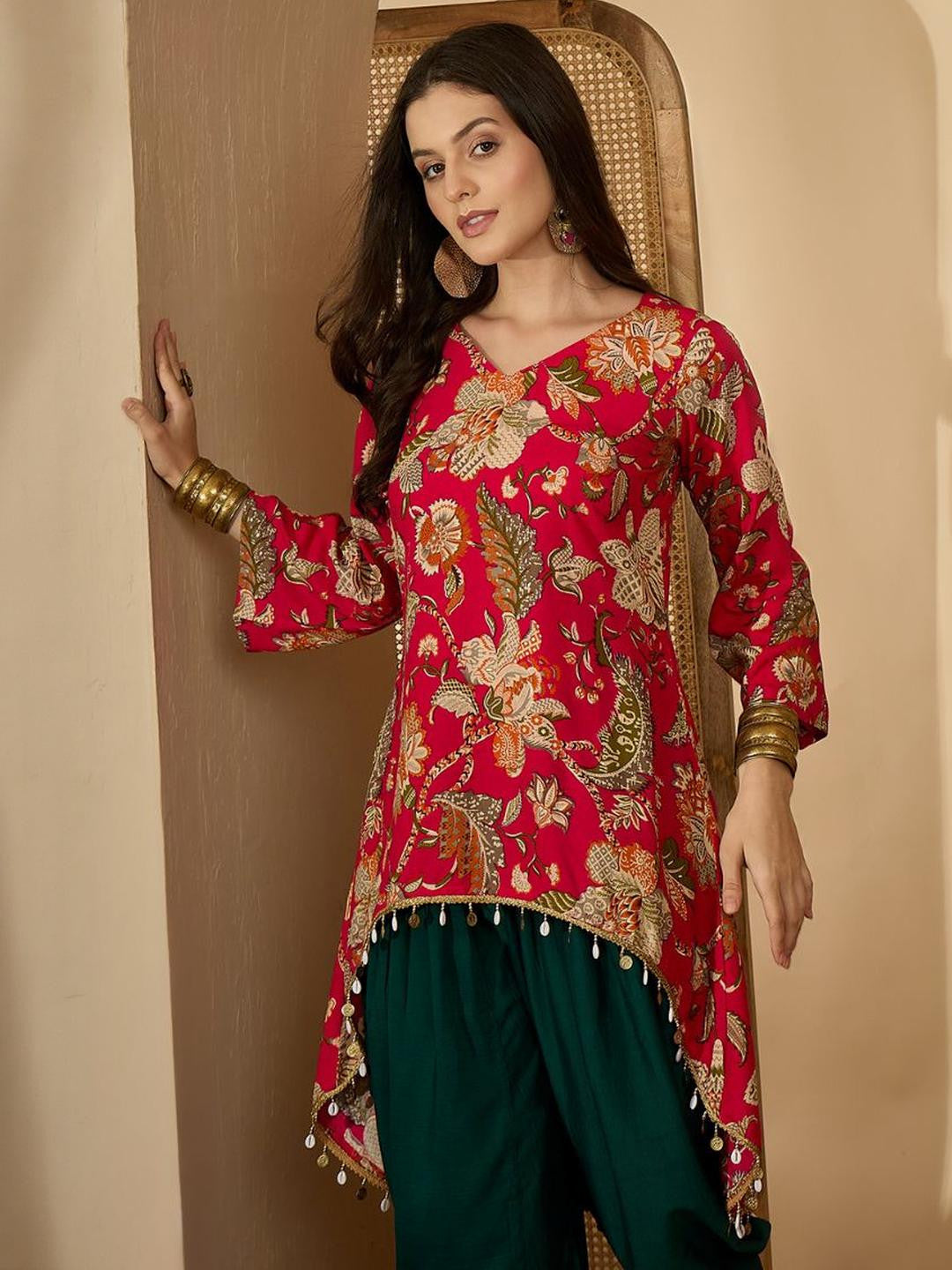 Women Pink Kurta Sets
