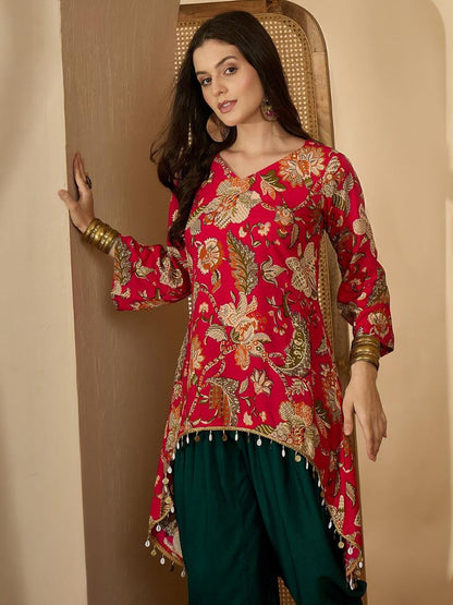 Women Pink Kurta Sets