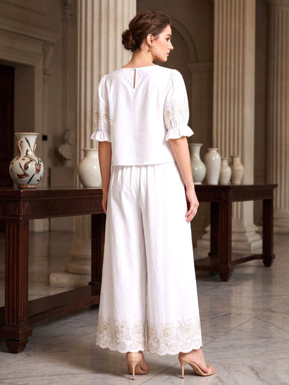 Noya Daisy Cotton Co-ord set