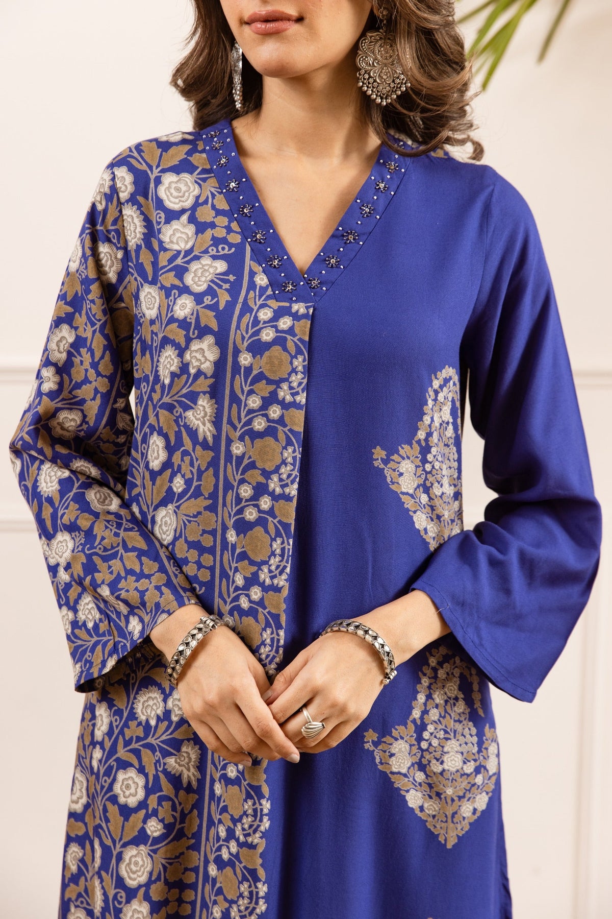 Karen Twilight printed cotton Kurta pant set