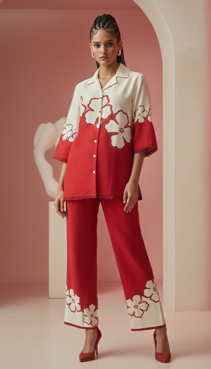 Viyona Jasper Printed Co-ord Set