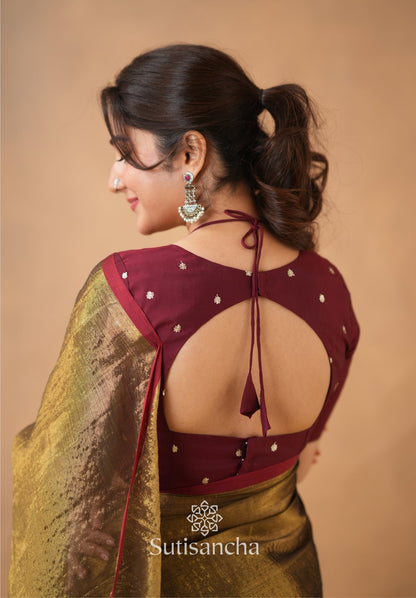 Dhiyona SS Ivory Gold Horizon – Flowing with Regal Charm