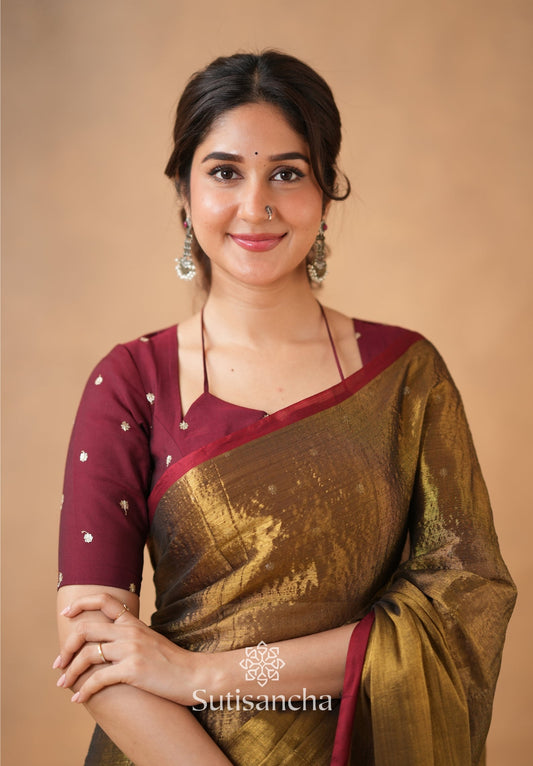 Dhiyona SS Ivory Gold Horizon – Flowing with Regal Charm