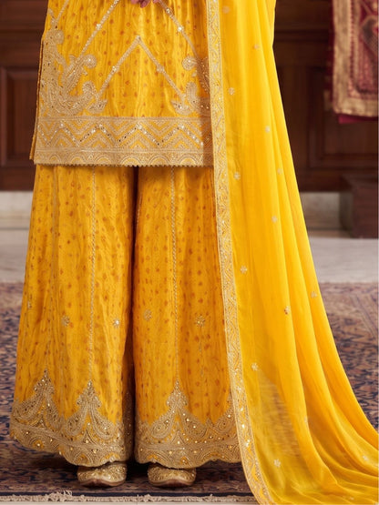 Sreyashi Amber Premium Full Heavy Work Suit set