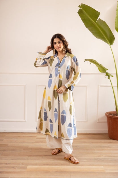 Karen carol cotton kurta pant set