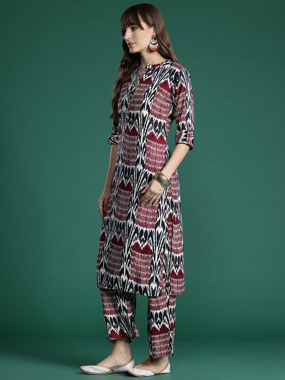 Printed Regular Kurta with Palazzos