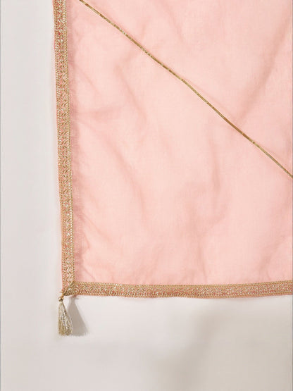 Women Peach Kurta Sets