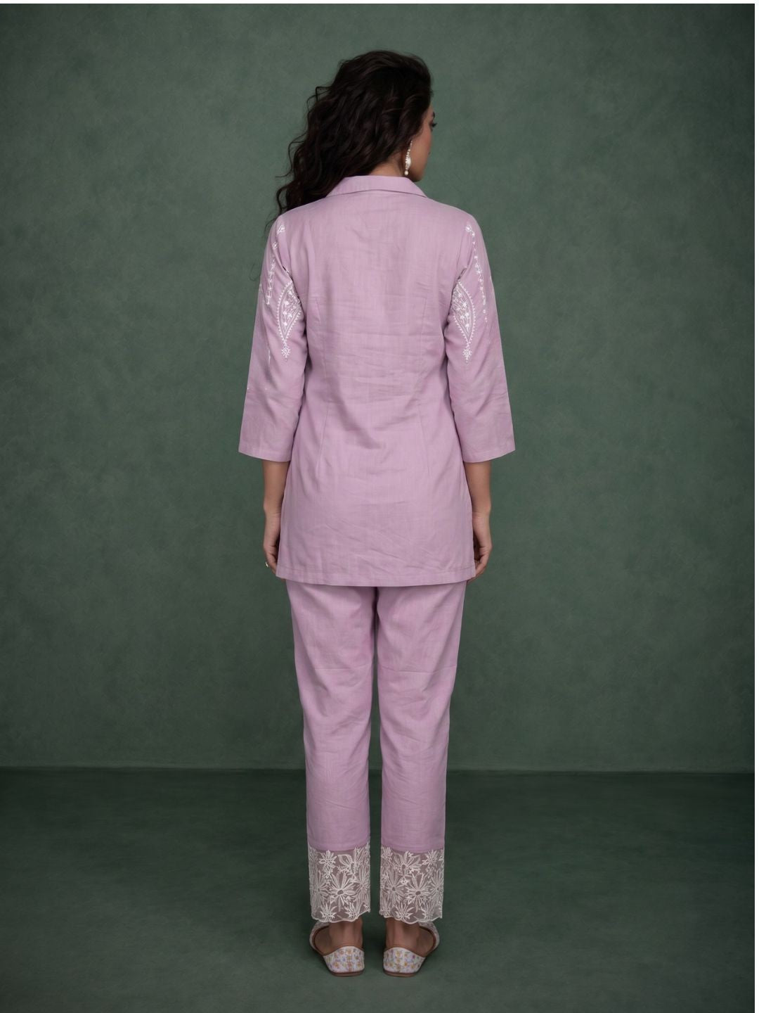 Selena Lily Embroidery Co-ord Set