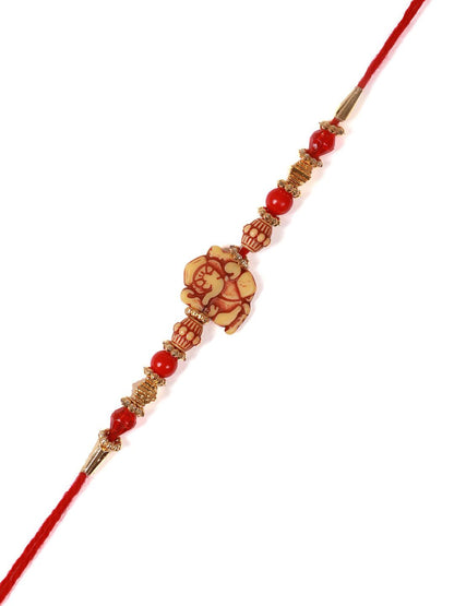 Dhiyona Unisex Beaded Thread Rakhi