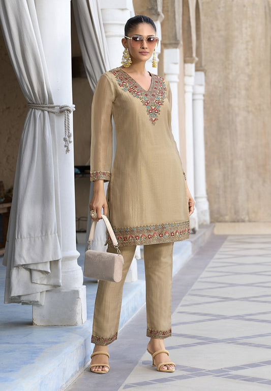 AutumnLane Rajshree Tan work co-ord set