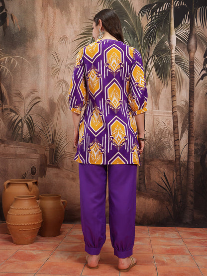Printed Regular Kurti & Patiala