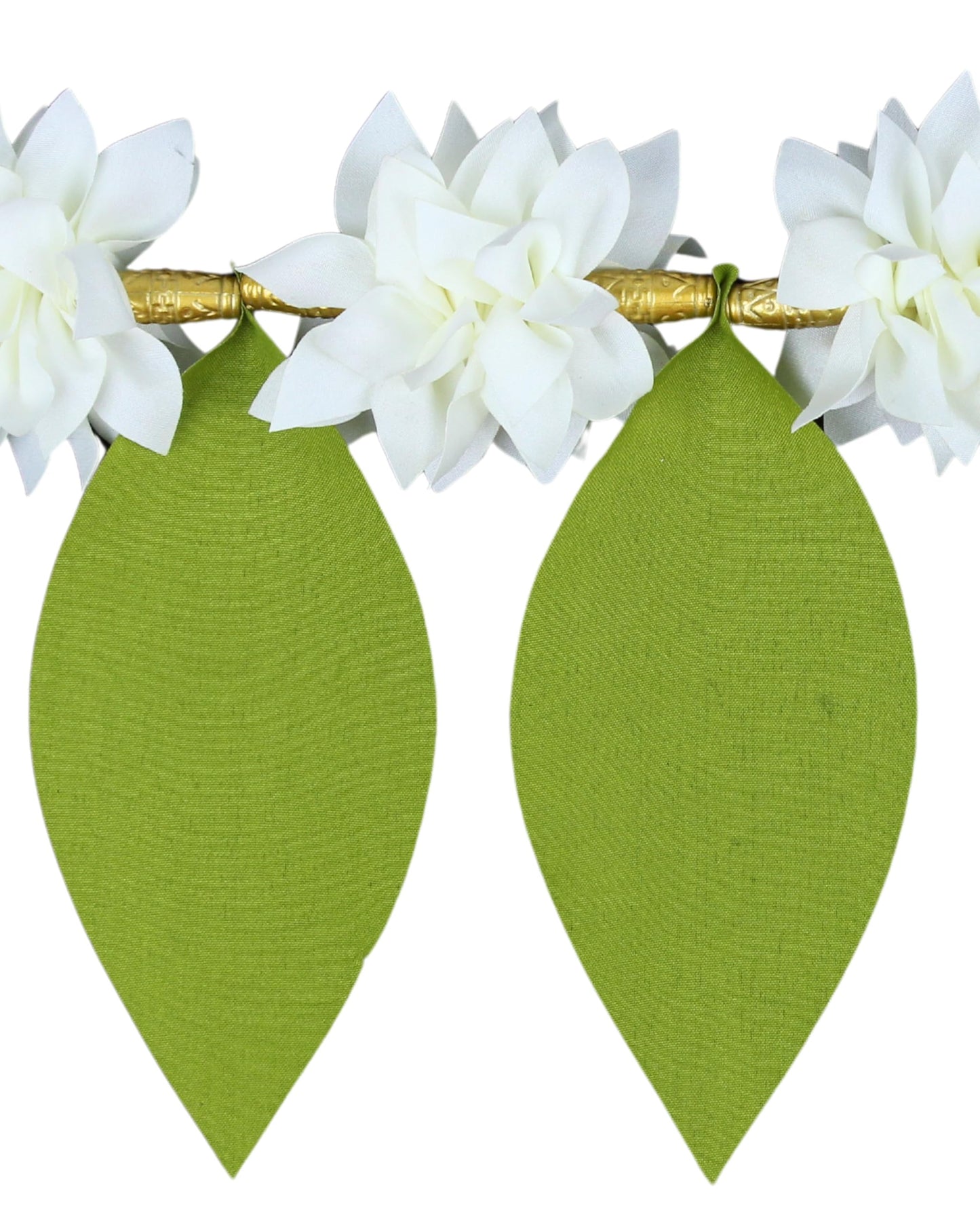 Toran for Main Door Entrance, Handmade Mango Leaf Toran for Home, Traditional Bandarwal for Festival, Pooja, Wedding & Home Decor, Wall Hanging (42 x 7 Inches, Green)