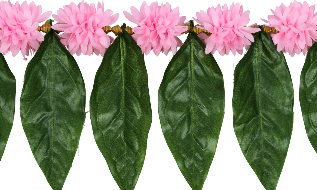 Toran for Main Door Entrance, Handmade Mango Leaf Toran, Traditional Bandarwal for Festival, Pooja, Wedding & Home Decor, Artificial Leaf Door Hanging (42 x 5.5 Inches, Green)