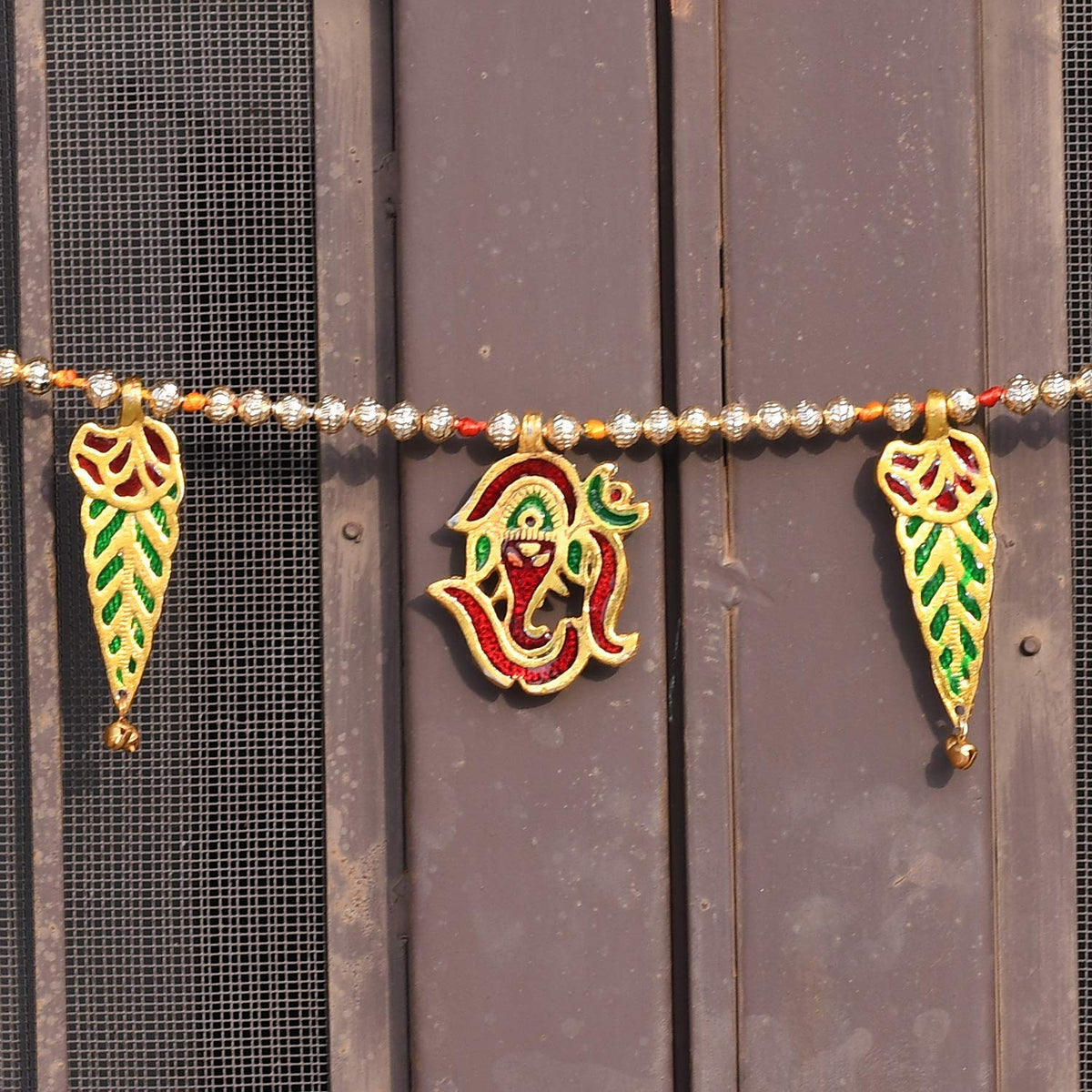 Handcrafted Toran Bandarwal for Doorway Decor, Long 35 Inches