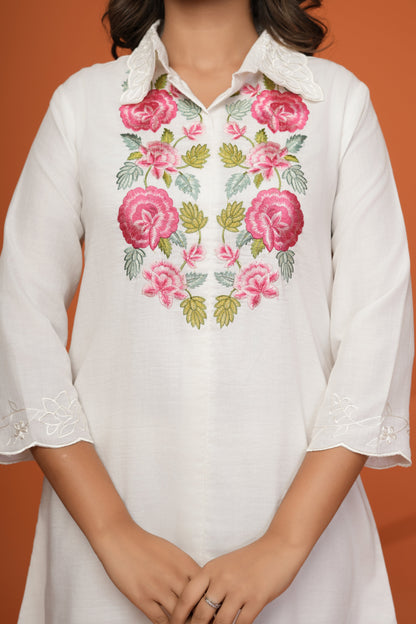Darika Angel Embroidery Co-ord Set