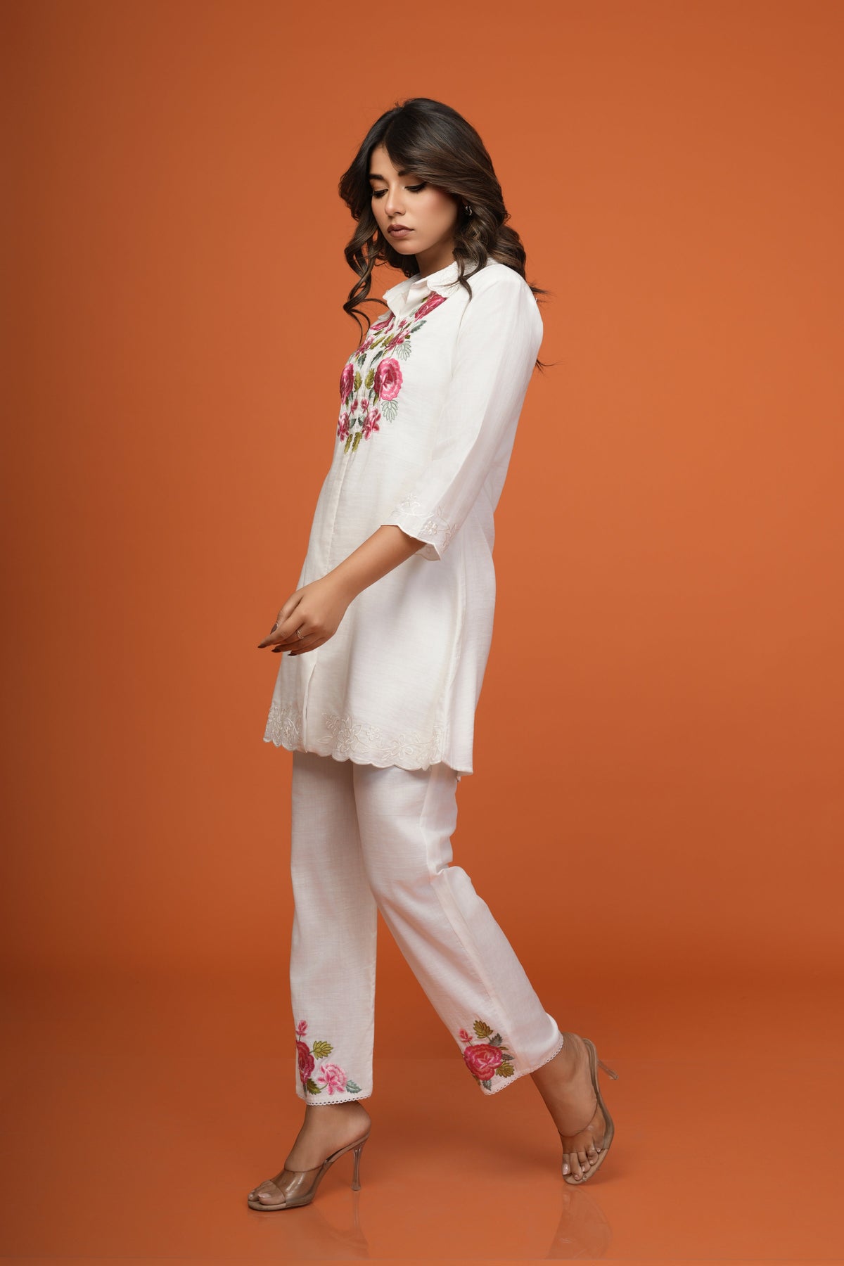 Darika Angel Embroidery Co-ord Set