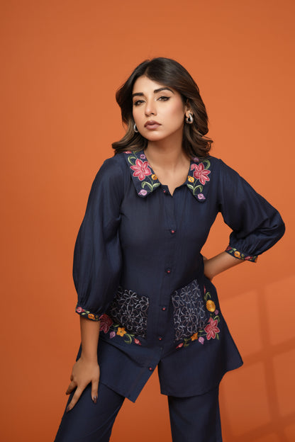 Darika Indi Embroidery Co-ord Set