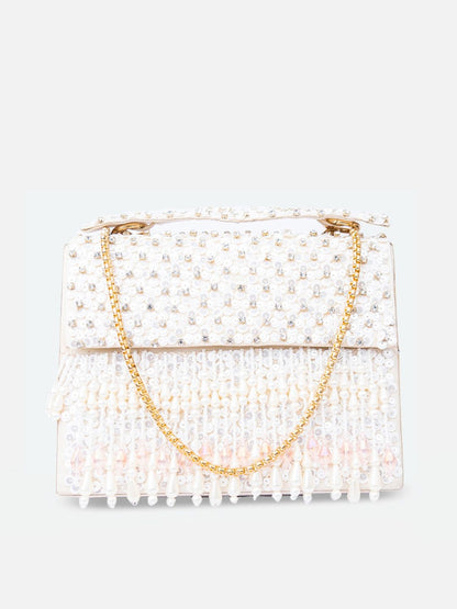 Dhiyona NR Women White Clutches