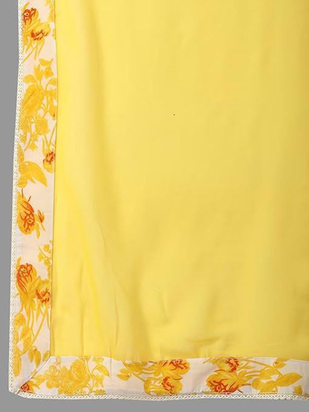 Dhiyona KL Women Floral Printed Pure Cotton Kurta with Palazzos & Dupatta