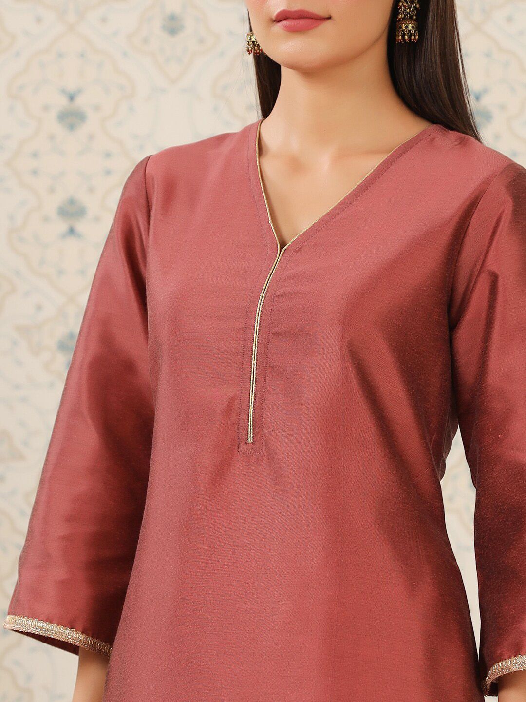 Dhiyona OD  Flared Sleeves Straight Kurta