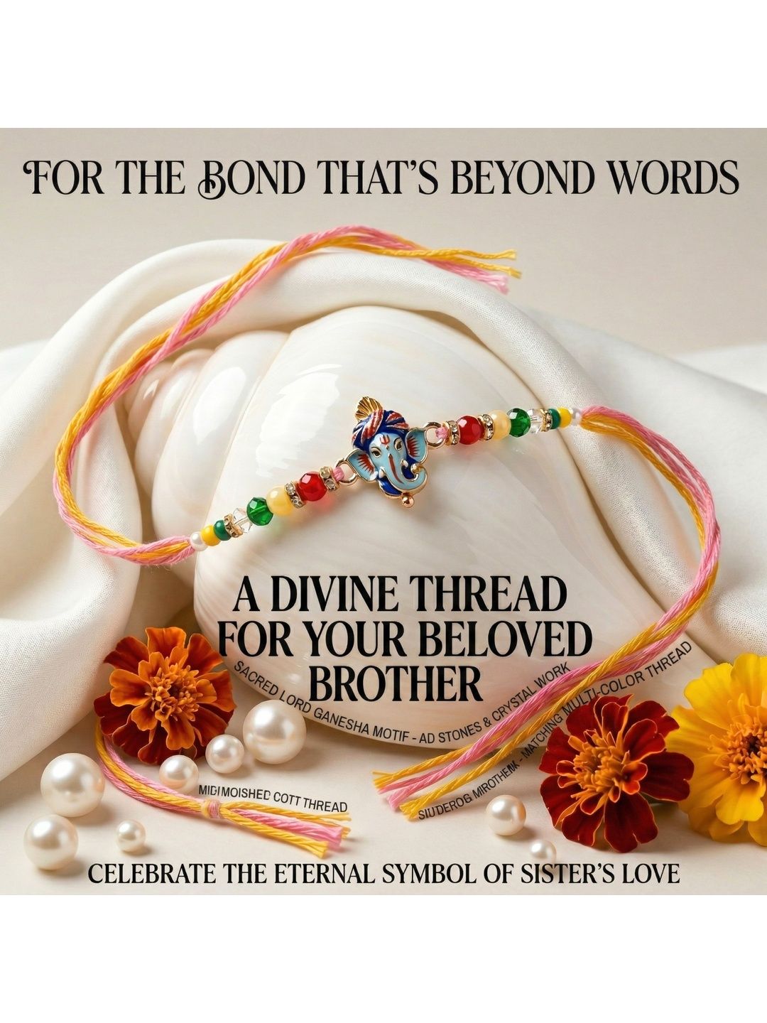 Dhiyona Thread Rakhi