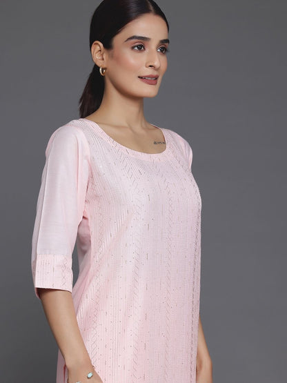Women Regular Kurta with Trousers & With Dupatta