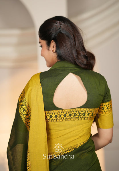 Dhiyona SS Timeless Weave Bengal Cotton Saree by Sutisancha