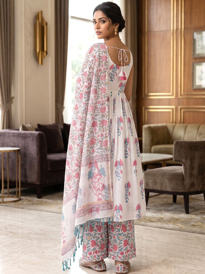 Samragi Pearl Pure Cotton Premium Suit Set