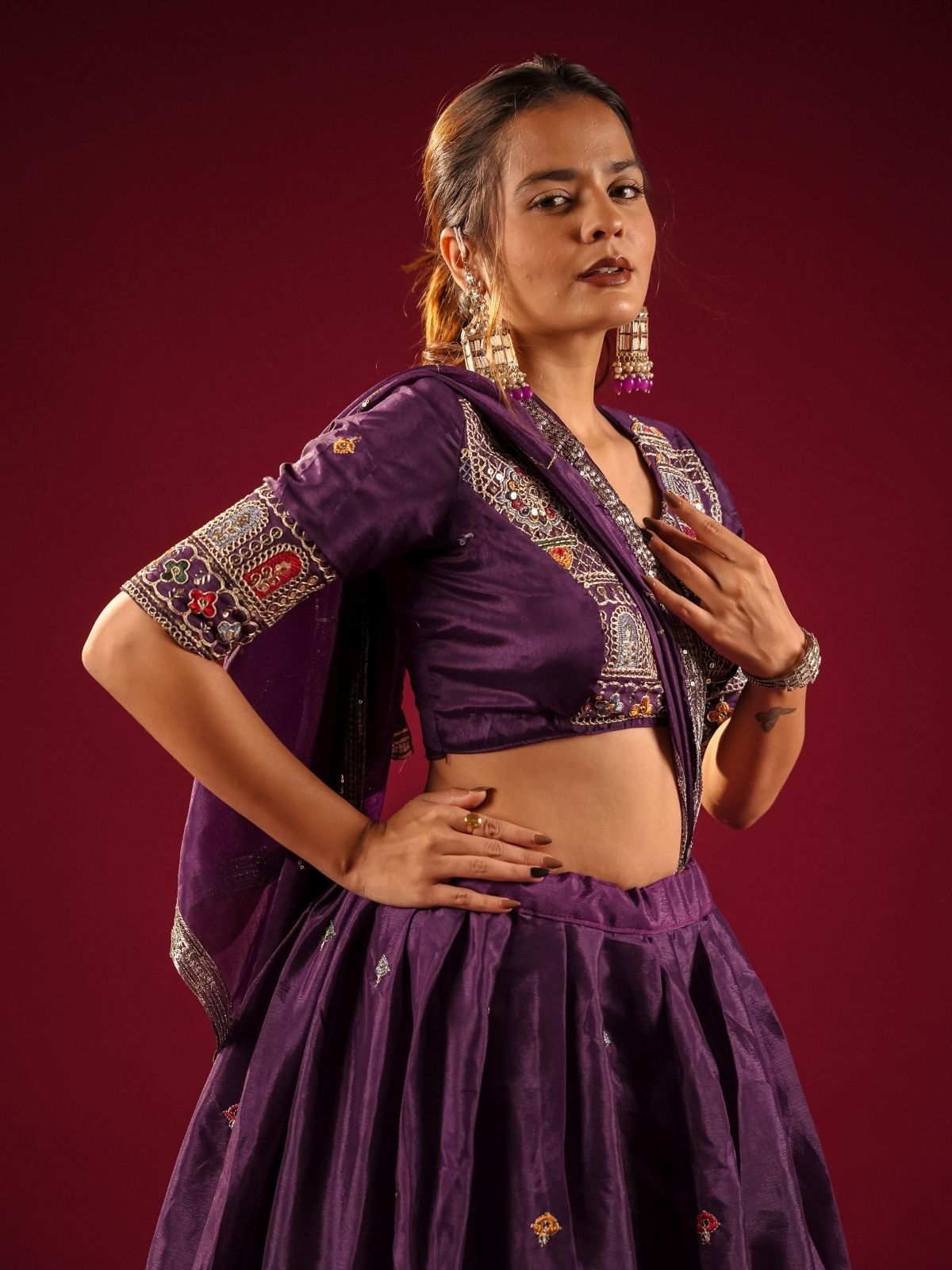 Meherza Lehenga Set