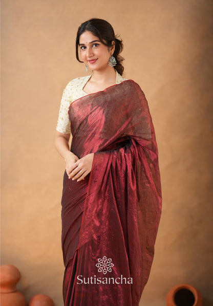 Dhiyona SS Beads Bloom Tissue Elegance
