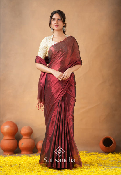 Dhiyona SS Beads Bloom Tissue Elegance